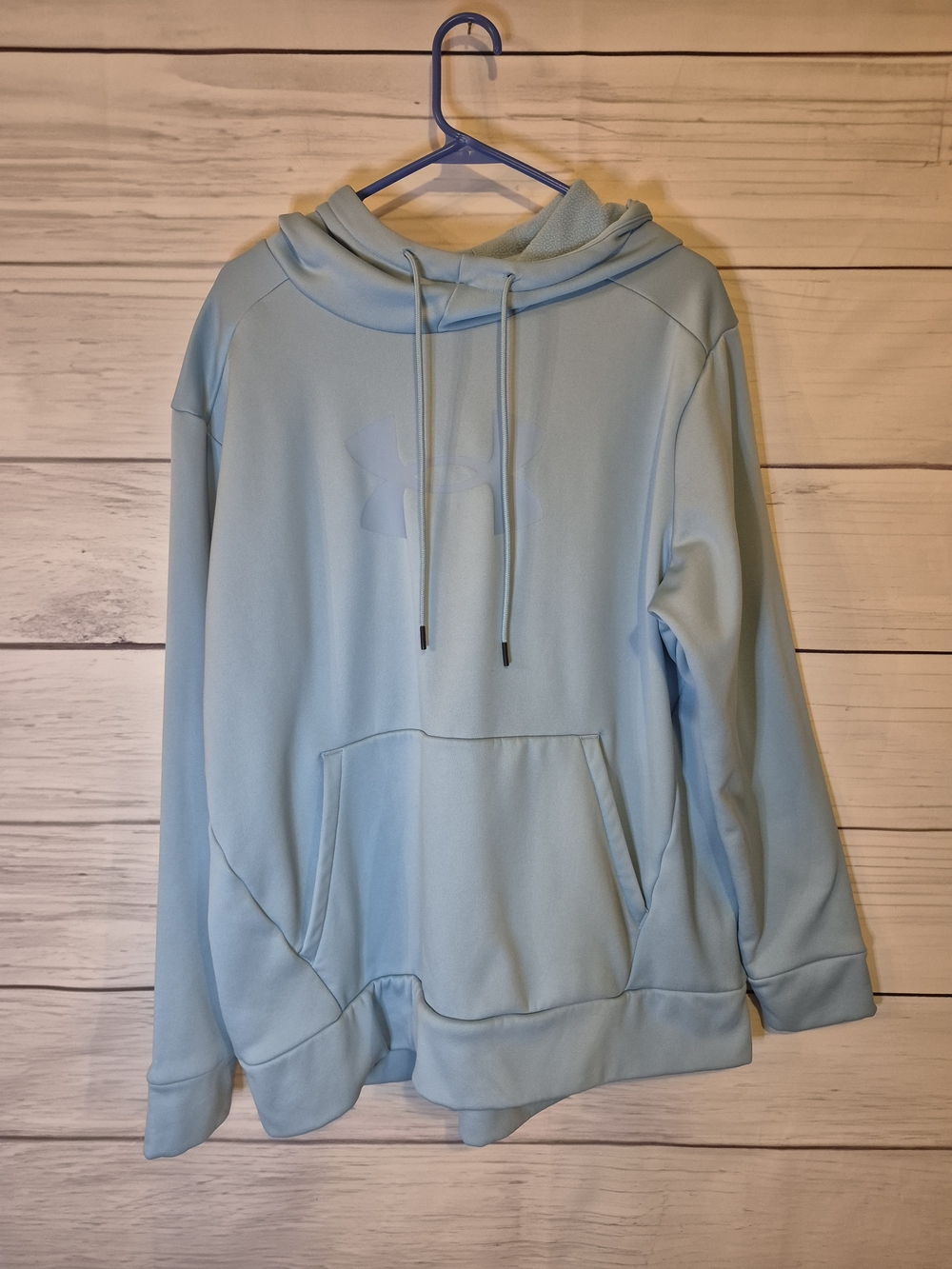 Under Armour Light Blue Women's Hoodie Lightweight Sweatshirt 1X